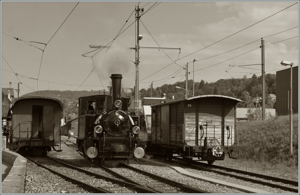 Der Beginn eines wundersch�nen Tages...
Blonay, den 25. Mai 2012