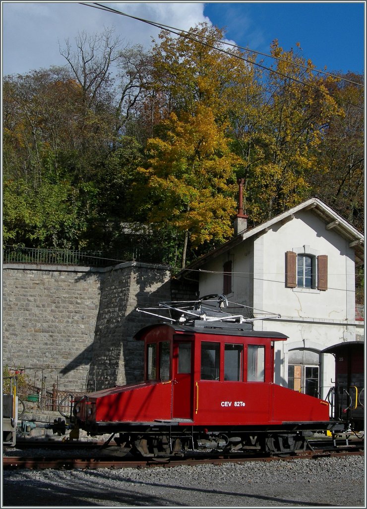 Nun ist der CEV Te 82 auch wieder als solcher beschriftet. 
Vevey, den 6. Nov. 2012 