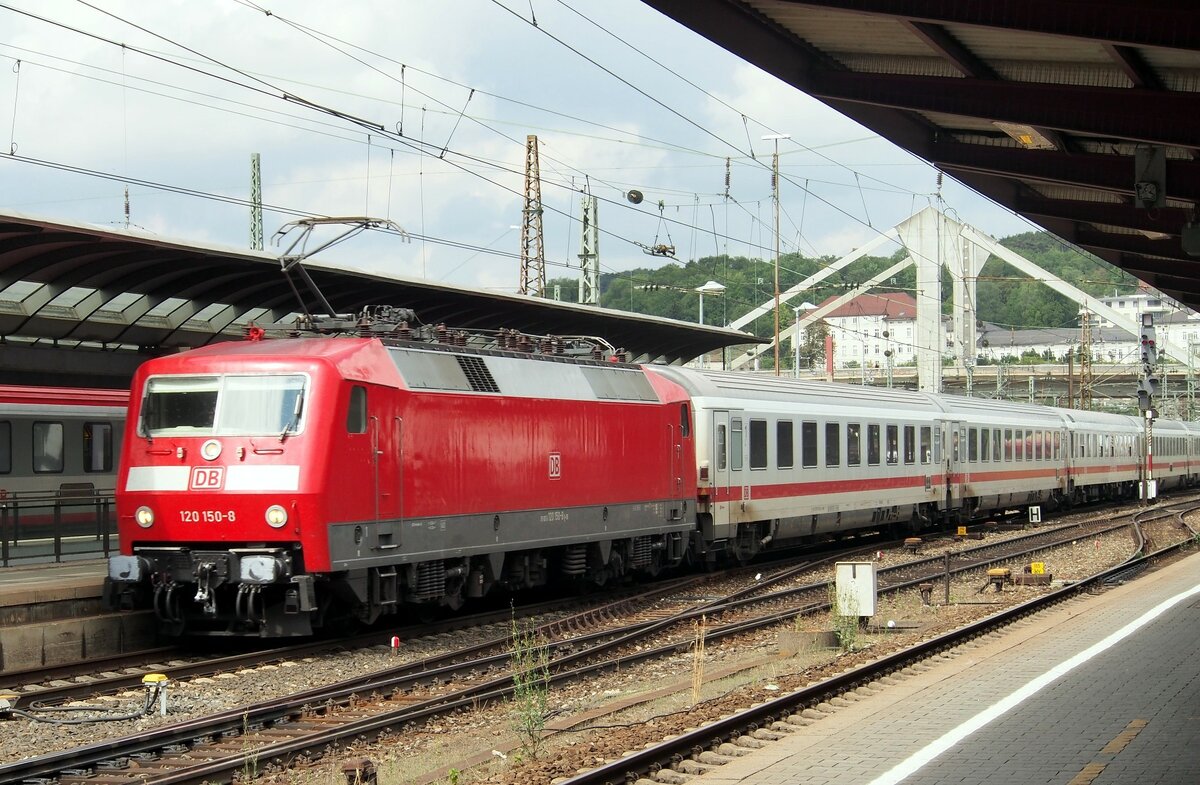 120 150-8 mit IC in Ulm am 02.09.2015.
