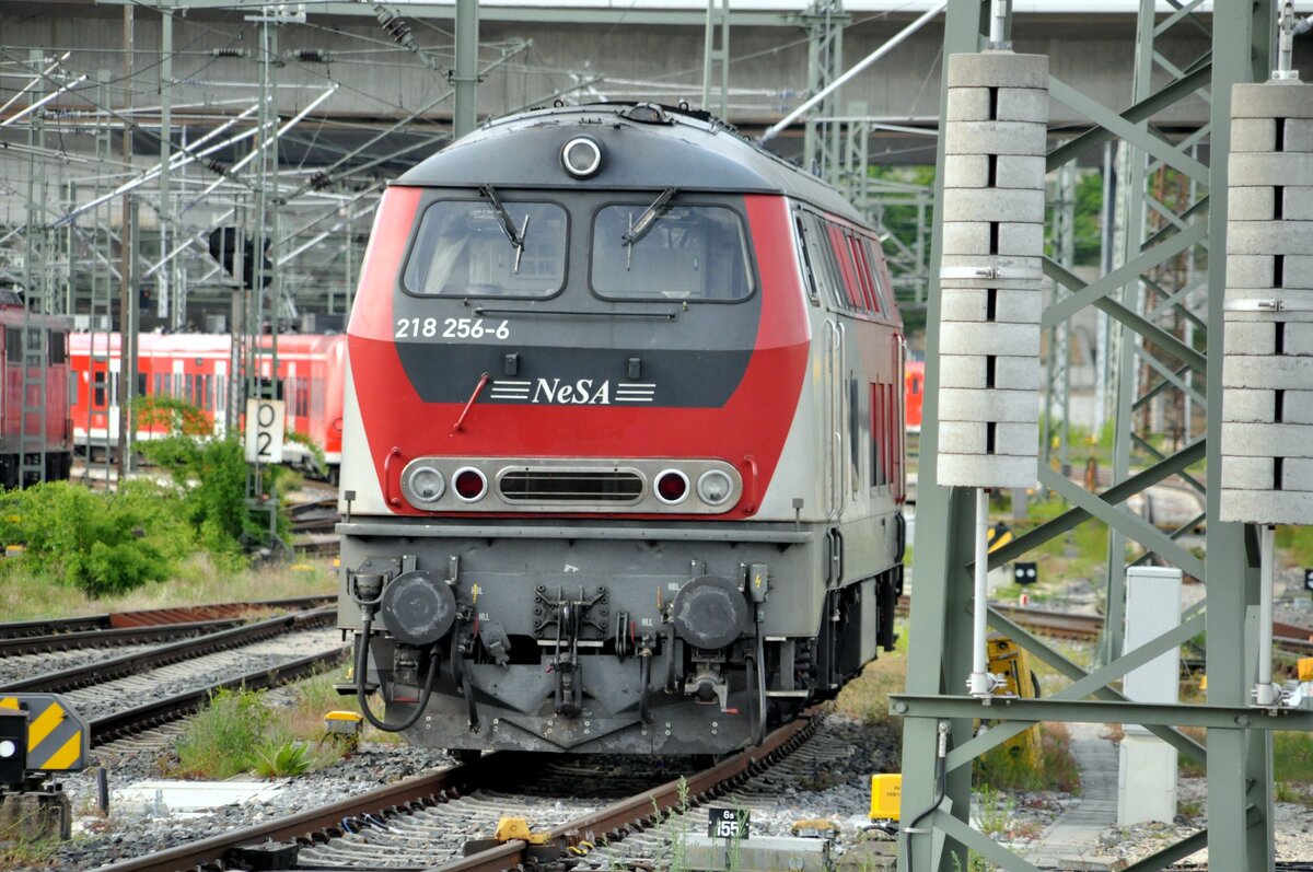 218 256-6 der NeSA in Ulm am 20.05.2023.
