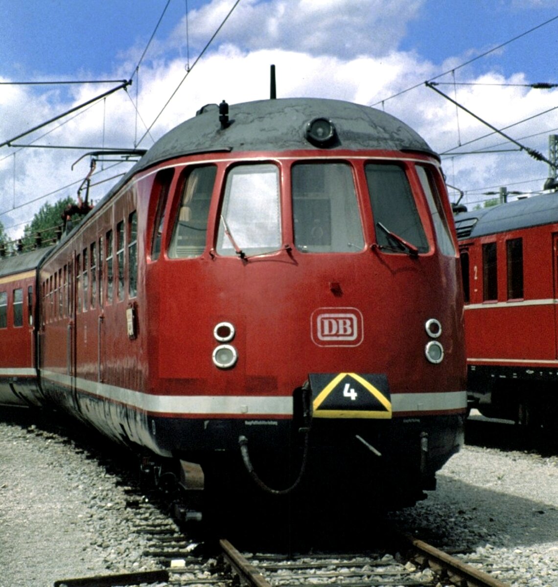 430 201 und 202 bei der Ausstellung 100 Jahre elektrische Lokomtive in München-Freimann am 25-05-1979. 