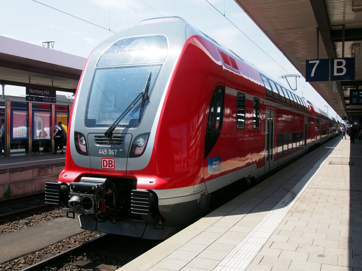 445 067 in Nürnberg am 29.06.2018.