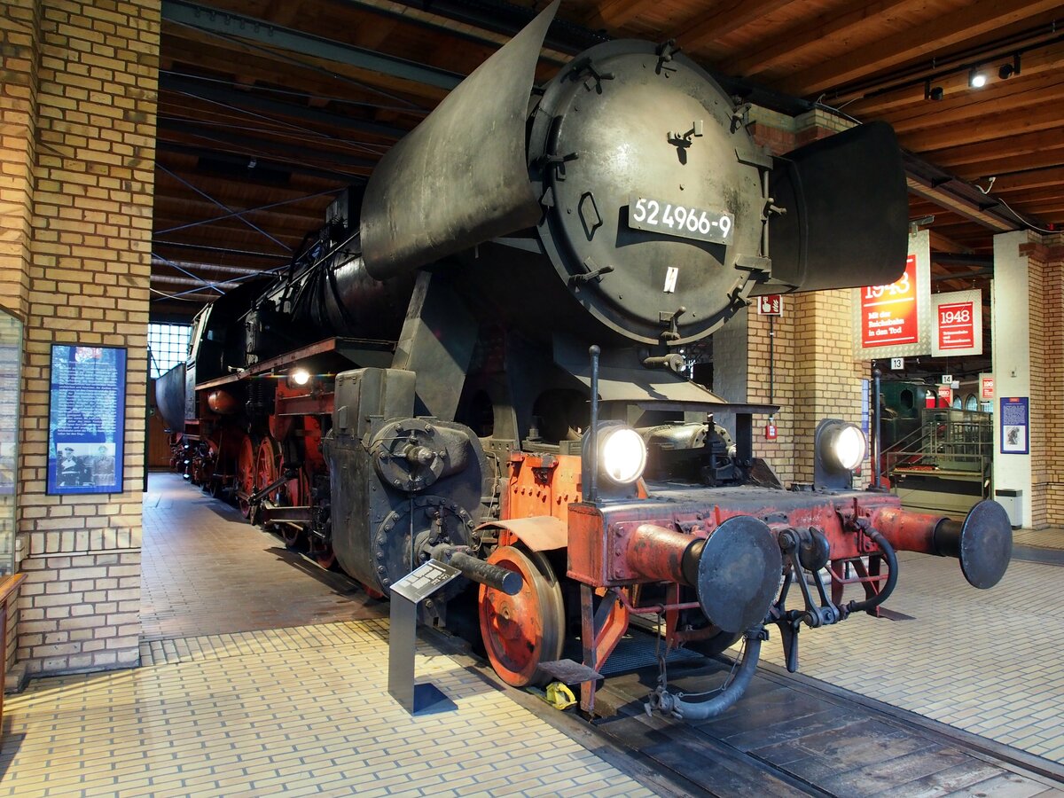 52 4966-9 im Technik Museum in Berlin am 06.10.2016.