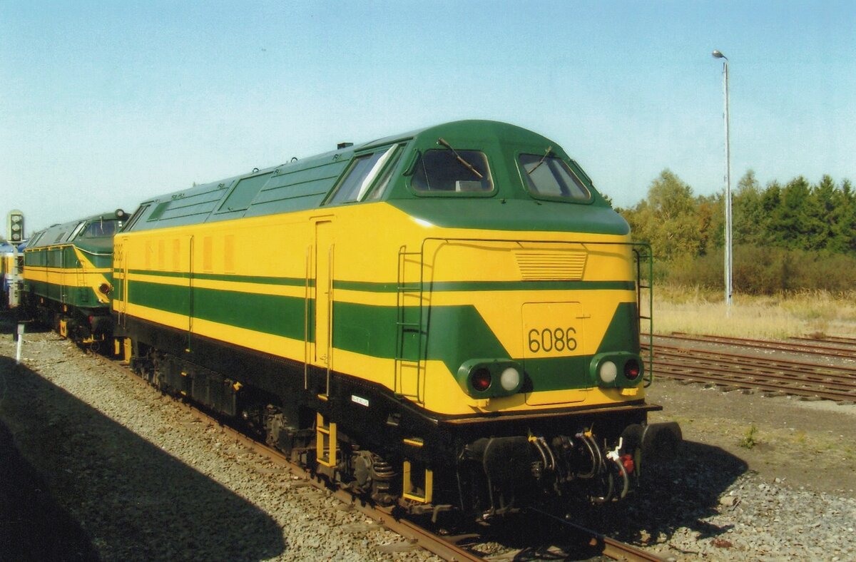 Am 26 September 2009 wurde 6086 vom CFV3V-Zug aus fotografiert.
