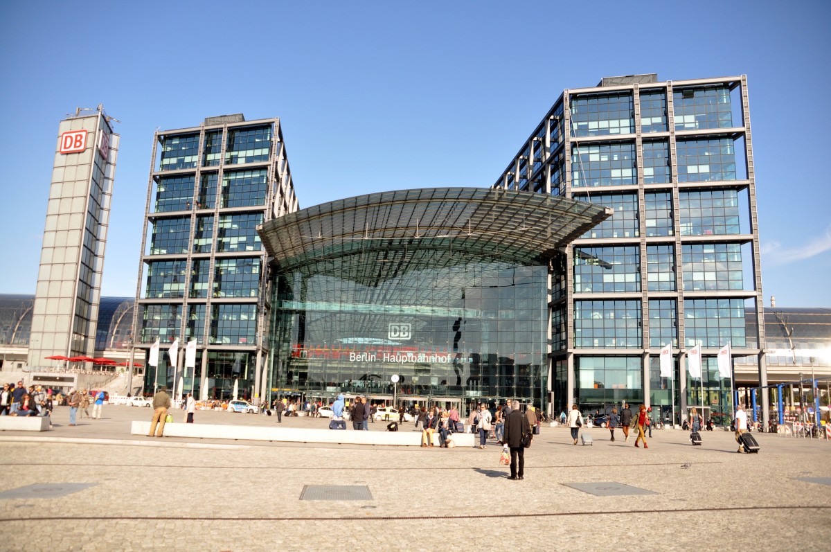 Berlin Hauptbahnhof am 28.09.2013.