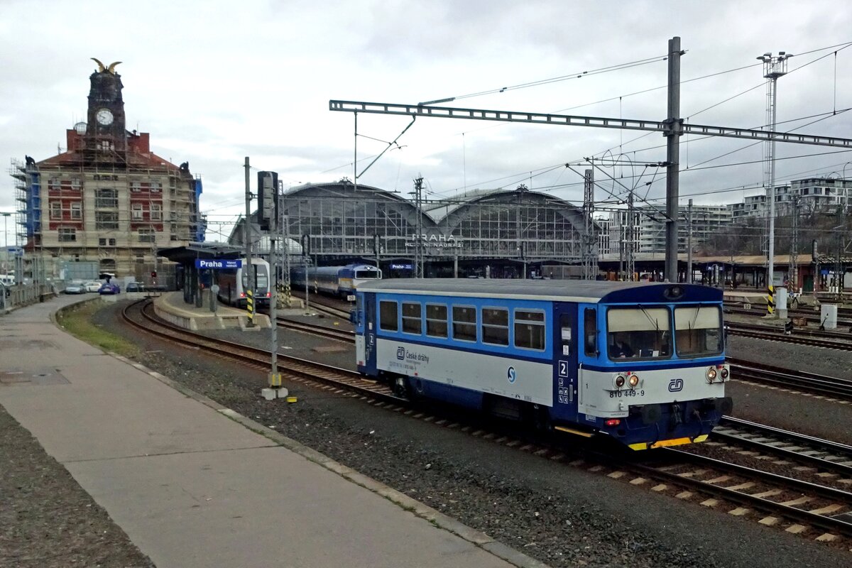 CD 810 449 verl�sst am 24 Februar 2020 Praha hl.n.
