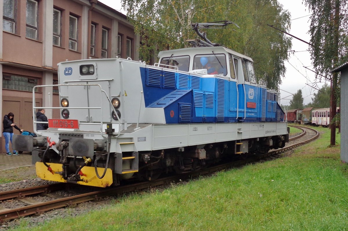 Das Bw Ceske Trebova hat am 24 September 2017 Offen Tur Tag und ihr Fotograf war dabei, ebenso 111 019, f�r F�herestandsmitfahrten.