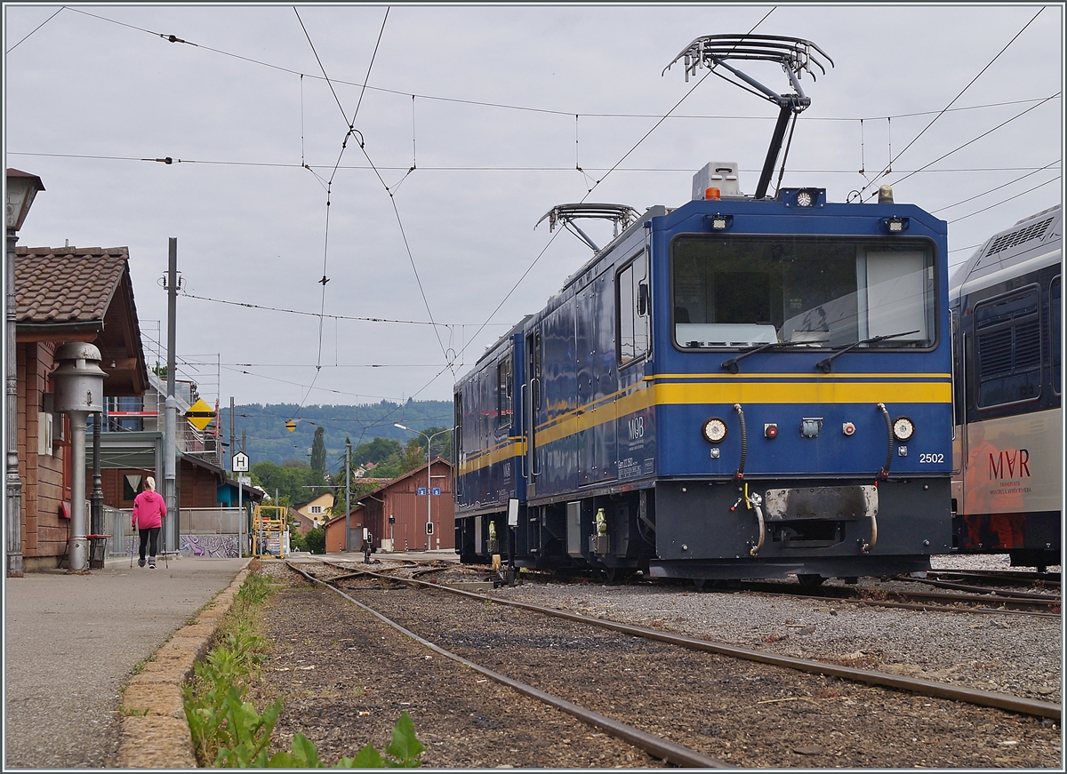 Die beiden MOB Gem 2/2 2502 und 2503 sind in Blonay für einen neuen Einsatz bereit. 

3. Juni 2021