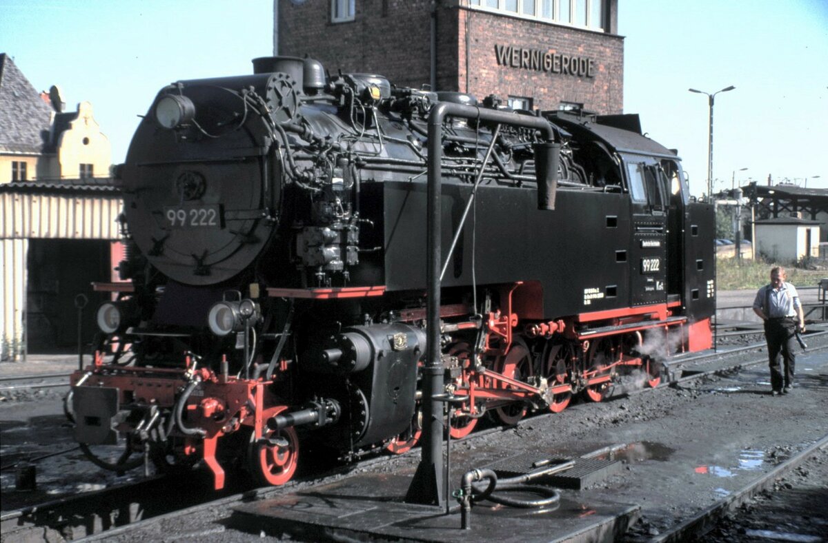 HSB 99 222 in Werningerode am 31.07.1999.