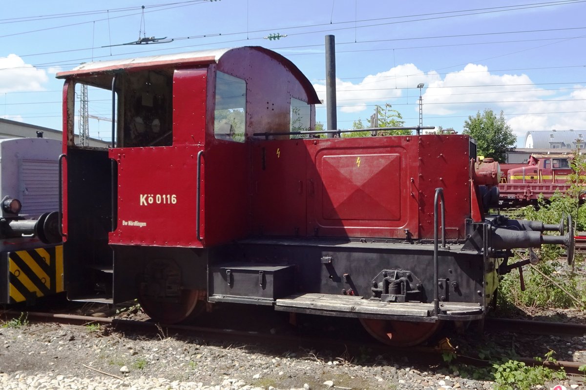 K�- 0116 steht am 1 Juni 2019 ins BEM in N�rdlingen.