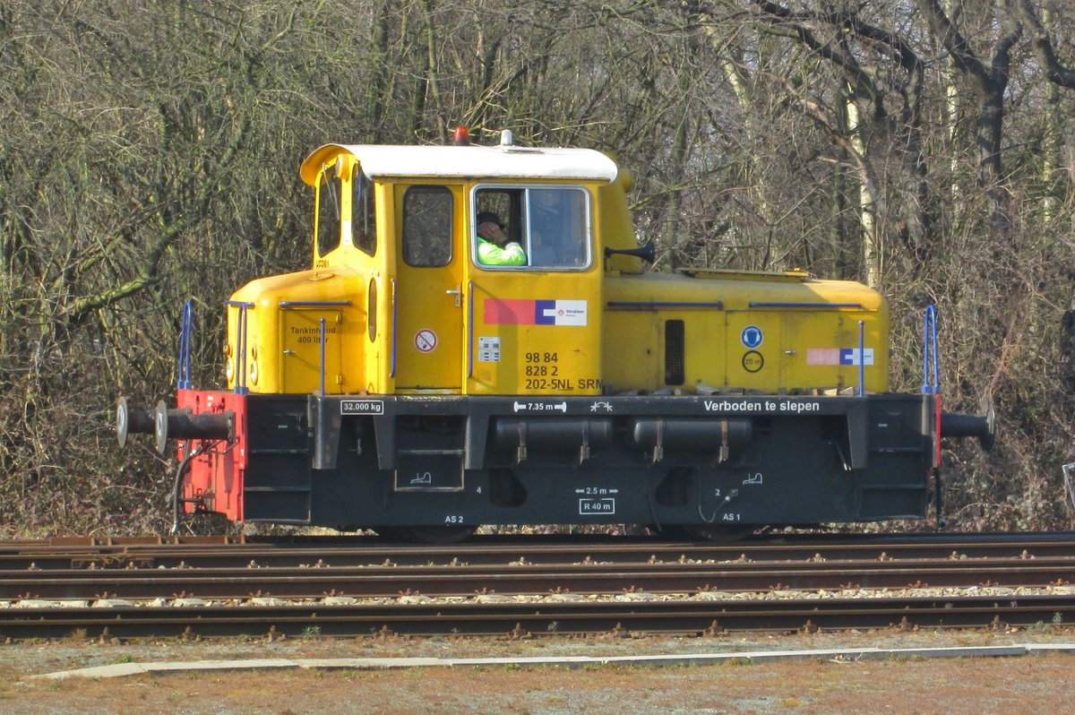 Strukton 202 steht am 20 J�nner 2017 in Roosendaal.