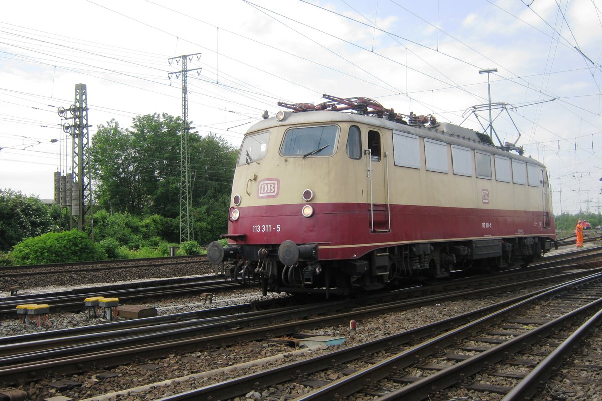 TEE 113 311 war anwesend bei de Lokparade am 2 juni 2012 in Koblenz-L�tzel.