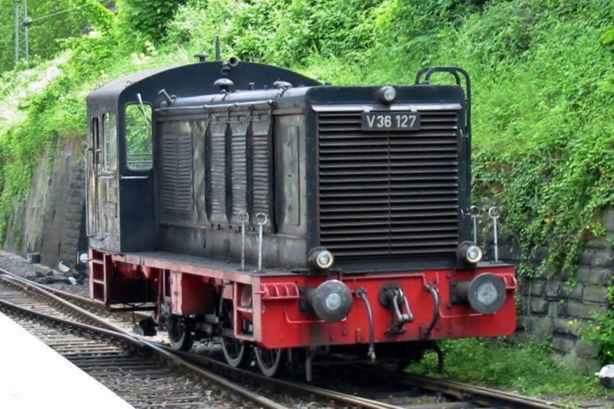 V36 127 lauft am 31 Mai 2014 um in Neustadt (weinstrasse). 