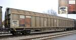 �BB G�terwagen Schiebewandwagen Habbiinss 31 RIV 81 A-�BB 274 1 309-0 in V�hringen am 23.02.2010.