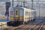 SNCB 634 steht am 20 Jänner 2017 in Lüttich-Guillemins.