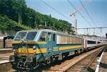 Am 10 September 1999 treft NMBS 2122 mit ein IC nach Eupen in Lüttich-Guillemins ein.