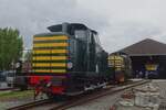 Ex-NMBS 8040/260.040 steht während das Dampfwochenende der SCM am 6 Mai 2023 in Maldegem.