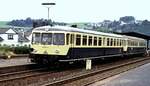 Steuerwagen 815 656-4 und Motorwagen und Akku-Tr�ger 515 in Diez am 17-07-1979.