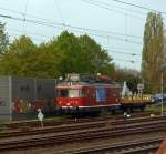 Turmtriebwagen 701 076-2 (Hannover 6209) der BSM (Bahnsevice Mannheim GmbH) am 11.04.2011 abgestellt in Troisdorf.