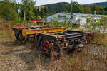 Das Anhängerfahrzeug AF 108 (ohne Mulde),  Kleinwagen Nr.