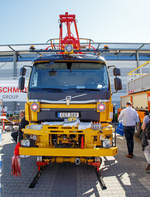   Zweiwege-Oberleitungsmontagefahrzeug SRS LRB 18 TC (ZW-Volvo FE 4x2 Rigid mit Hubarbeitsbühne), Schweres Nebenfahrzeug Nr.
