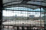 Hauptbahnhof Berlin, die obere Ebene am 28.09.2013.