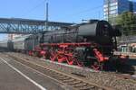 BEM's eigener 001 180 bereitet sich schon am 19.September 2025 in Göppingen für ein Dampfpendelfahrt am 20. September vor. 