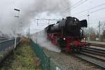 Wie jedem jahr fahrt VSM auch in 2023 einige Dampfpendelz�ge zwischen Arnhem und ein andere Stadt. Diesmal wurde Nijmegen erkoren und am 16 Dezember 2023 verlasst VSM 23 071 mit der Christmas-Express Nijmegen.