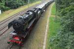 Anlasslich der 150.Jahresjubil�um der Oosterbahn Hilversum--Baarn-Amersfoort am Samstag 8 Juni 2024  gab es u.A. ein Bahnhofsfest in Baarn. VSM 23 076 war den tag mit ein Sonderleistung unterwegs und treft schiebend am 8 Juni '24 in Baarn ein.