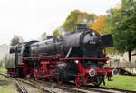 41 018 im Bahnpark Augsburg am 11.10.2015.