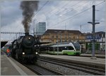 Die Reise zur Blonay - Chamby Bahn beginnt weit von der Museumsbahn entfernt, in Neuchâtel, wo es die 1943 von der Berliner Maschienenbau Actien Geschellschaft (vormals LSchwartzkopff) unter der