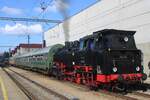 PRESS 86 333 steht abfahrtbereit in Benesov u Prahy am 28 Septembter 2025.
