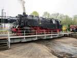 95 1027-2 beim 8.Dampfloktreffen in Dresden-Alstadt am 15.04.2016.