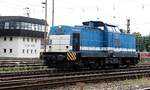 V 100 SP 003 SLG von Spitzke Logistik GmbH in Ulm am 08.07.2019.