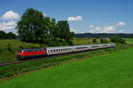 IC2085 Nebelhorn von Augsburg Hbf nach Oberstdorf.
