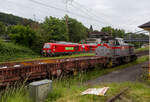 Vorne steht die 271 022-6 „Charlotte“  (92 80 1271 022-6 D-KAF), ex MRCE bzw.