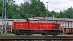 294 866-9 (V 90 remotorisiert) der DB Schenker Rail Deutschland AG steht am 16.07.2012 im Rangierbahnhof Kreuztal.
