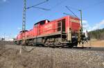 294 815-6 und 290 632-9 in Amstetten am 01.03.2010.