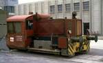 Köf II von Gmeinder beim Schwenk Zementwerk in Karlstadt im Juli 1990.