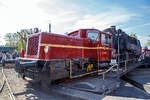   Die Köf III - 332 306-0 (98 80 3332 306-0 D-DGEG) der DGEG - Deutsche Gesellschaft für Eisenbahngeschichte e.