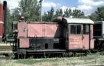 K�f 332 ehemals der Firma Bischof und Klein, Konzel-Streifenau abgestellt bei der RGB in Viechtach am 07.09.1997.