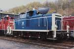 Am 16 April 2009 steht AggertalBahn 261 671 als Gastlok ins DGEG-Museum in Bochum-Dahlhausen. 