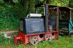 Diese 600 mm Sch�ma Typ CHL 14G steht etwas verborgen in Niederh�vels-Steckenstein (Sieg) herum, hier am 25.08.2012.