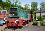 Die Krauss-Maffei 17681, ex V 40-5 der Hafenverwaltung Regensburg (heute Bayernhafen GmbH & Co.