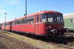 DB Schienenbus 798 522 hat ein Refugium ins BEM in Nördlingen gefunden und geniesst am 2 Juni 2019 die Sonnenschein.