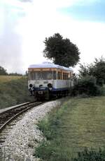 WEG T 30 oder T 31 bei Oppingen am 07.10.1984.