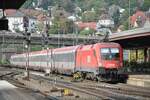 1116 042-1 mit EC in Ulm am 17.09.2011.