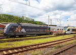   Die 101 004-0  Bahn BKK (91 80 6101 004-0 D-DB) der DB Fernverkehr AG verläßt am 20.05.2017 mit einem IC den Hbf Hagen.