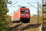 101 102-2 mit IC in Amstetten am 19.10.2012.