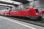 Messerschmidt in Deutschland mit DB regio 102 006 am 22 September 2021 in Münchner Hbf.